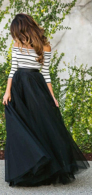 C mo Combinar una Falda Larga 16 Looks