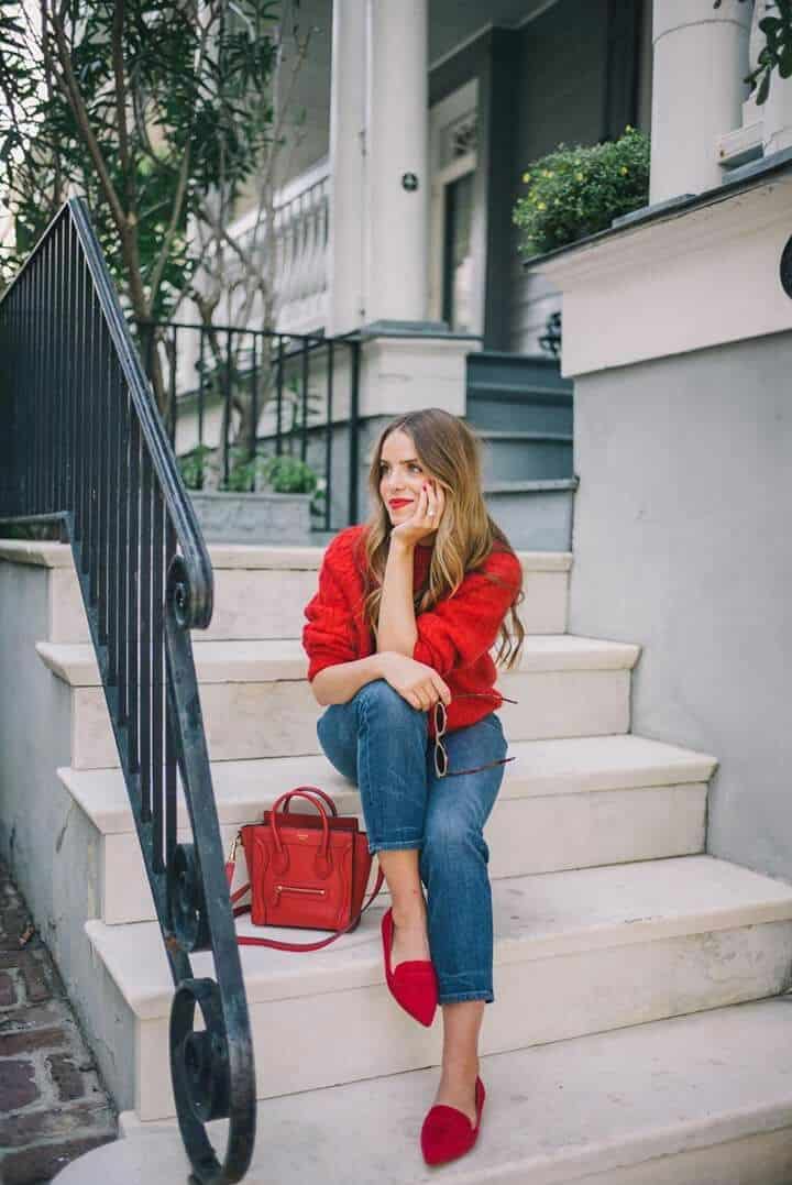 Apuesta información pedir disculpas Cómo Combinar Zapatos Rojos? — [ 19 Looks ]