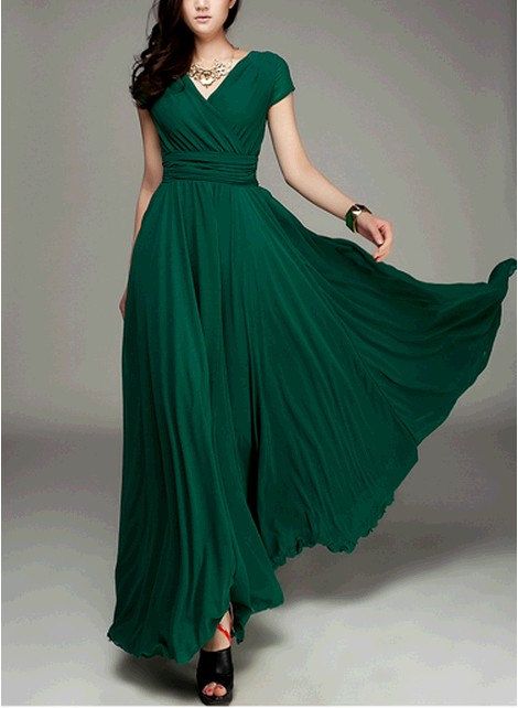 Por cierto Fabricante En cualquier momento Cómo Combinar un Vestido Verde? — [ 21 Looks ]