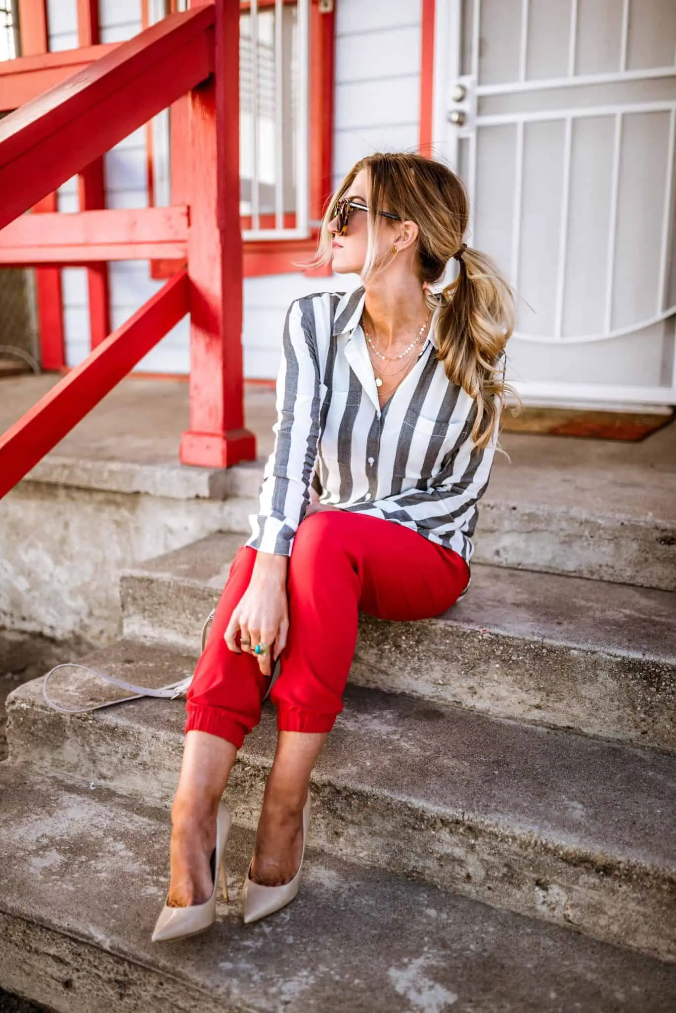 Camisas Que Combinen Con Pantalon Azul Marino Cómo Combinar un Pantalón Rojo? — [ 19 Looks ]