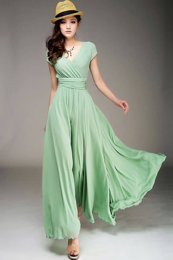 Cómo Combinar Vestido Verde? — [ Looks ]