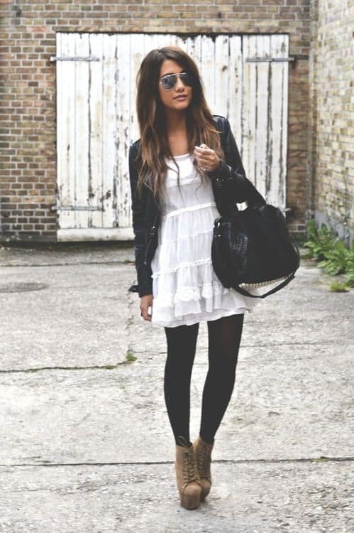 Cómo Combinar un Vestido Blanco? — [ 20 Looks Originales ]