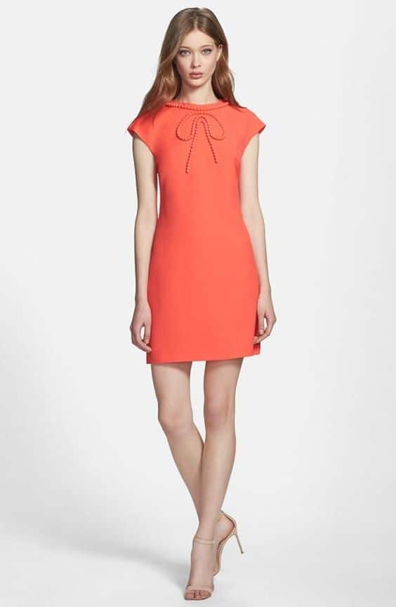Vestido Color Salmon Con Que Color De Zapatos Combina Online, SAVE 30% -  