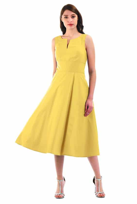 Cómo Combinar un Vestido Amarillo? — [ 20 Looks ]