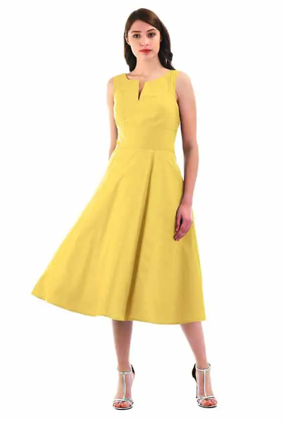 Cómo Combinar un Vestido Amarillo? — [ 20 Looks ]