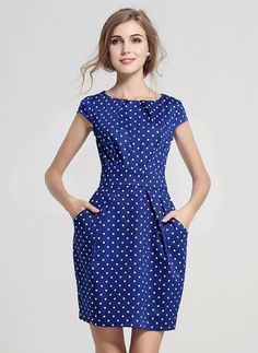 Cómo Combinar un Vestido Azul? — [ 20 Looks ]