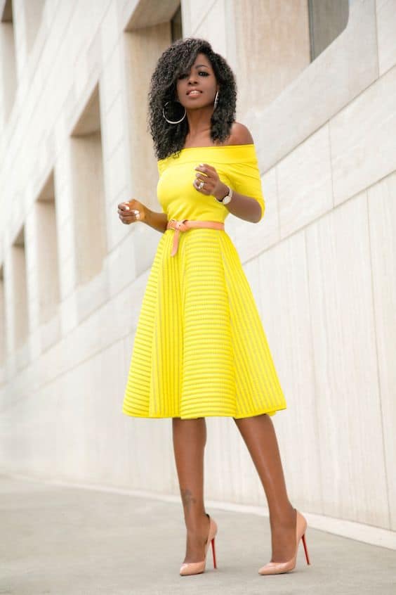 Cómo Combinar un Vestido Amarillo? — [ 20 Looks ]