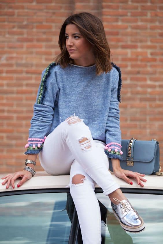 Cómo Combinar Zapatos Plateados? — [20 Looks]