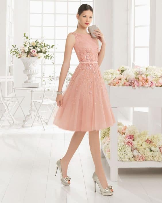 A la verdad evitar junio Cómo Combinar un Vestido Rosa Palo? — [ 20 Looks ]