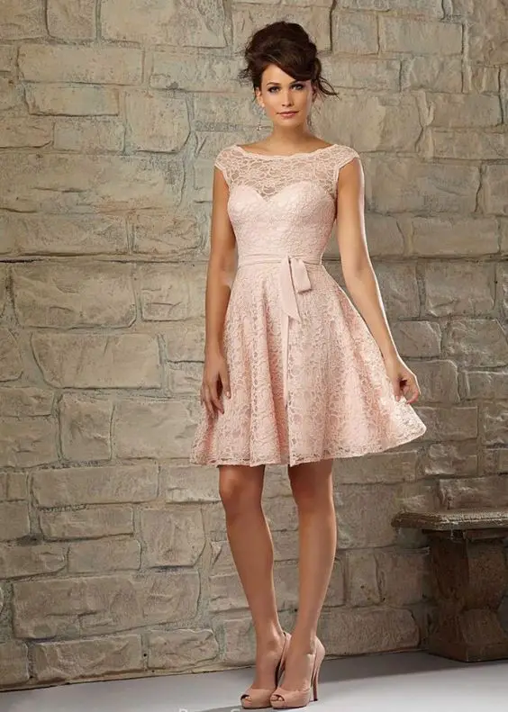 ¿Cómo Combinar un Vestido Rosa Palo? — [ 20 Looks 