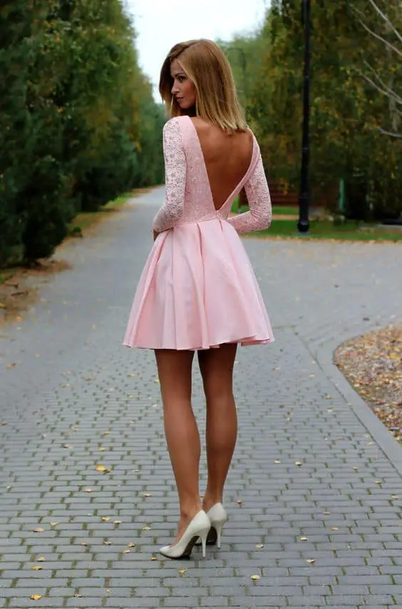 Cómo Combinar un Vestido Rosa Palo? — [ 20 Looks ]