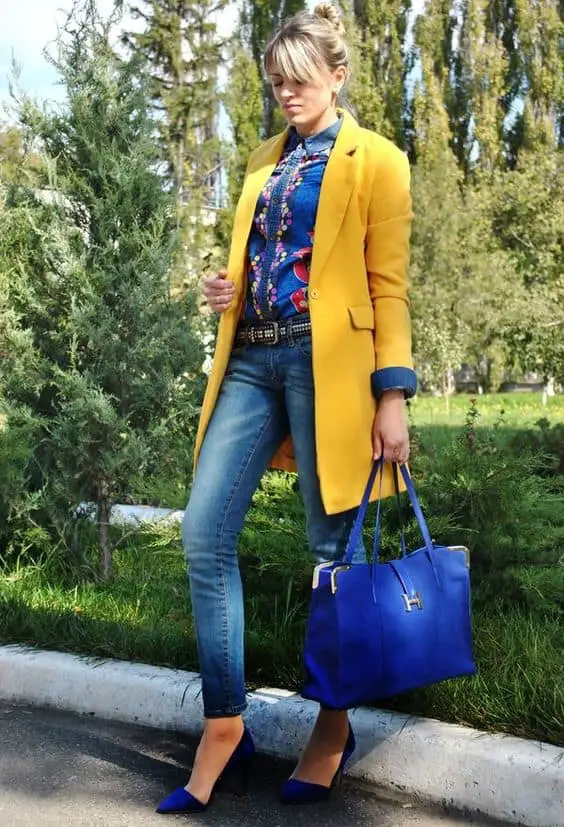 Cómo Combinar Zapatos Azules? — [20 Looks]