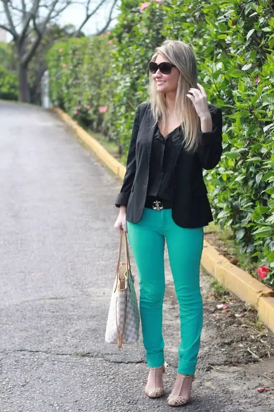 Mus Intermedio Color de malva Cómo Combinar un Pantalón Verde? – [20 Looks]